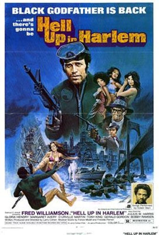 Hell Up In Harlem Movie Poster Print