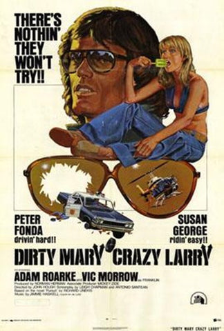 Dirty Mary Crazy Larry Movie Poster Print