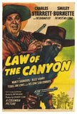 Law Of The Canyon Movie Poster Print