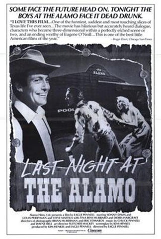 Last Night At The Alamo Movie Poster Print