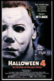 Halloween 4: The Return Of Michael Myers Movie Poster Print