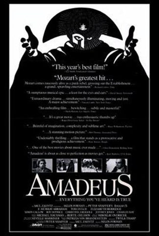 Amadeus Movie Poster Print