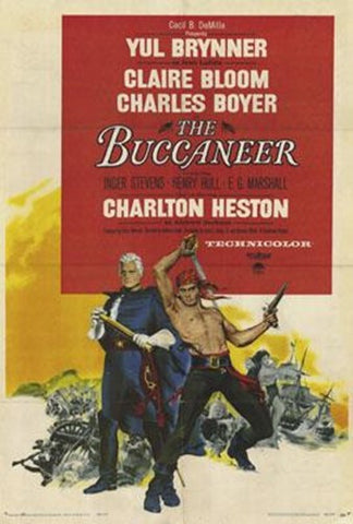 The Buccaneer Movie Poster Print