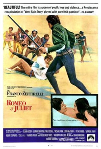 Romeo And Juliet Movie Poster Print