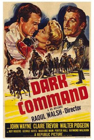 Dark Command Movie Poster Print