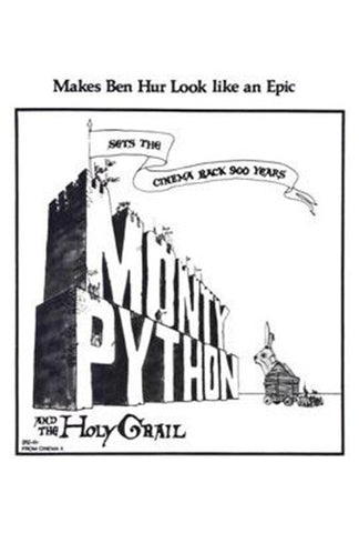 Monty Python And The Holy Grail Movie Poster Print
