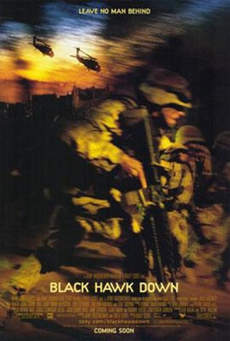 Black Hawk Down Movie Poster Print
