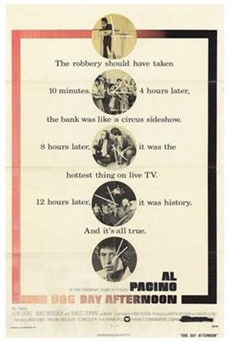 Dog Day Afternoon Movie Poster Print