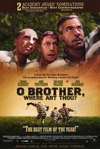 O Brother Where MovieThou Movie Poster Print