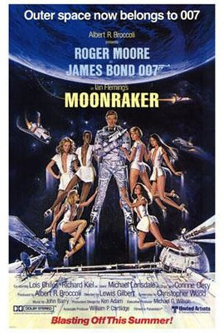 Moonraker Movie Poster Print