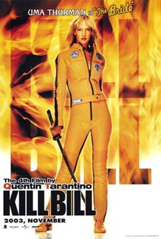 Kill Bill Vol 1 Movie Poster Print