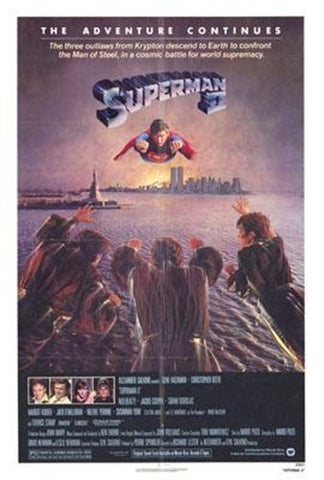 Superman 2 Movie Poster Print