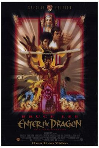 Enter The Dragon Movie Poster Print