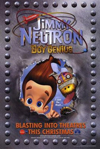 Jimmy Neutron: Boy Genius Movie Poster Print
