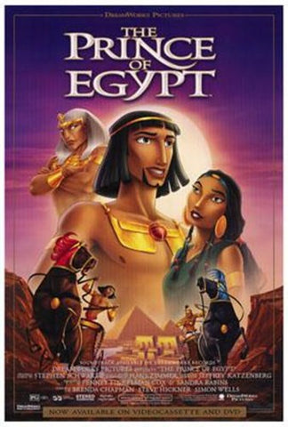 The Prince Of Egypt Movie Poster Print