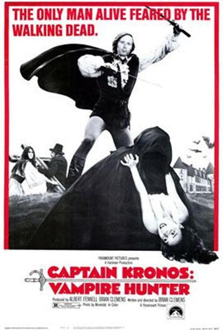 Captain Kronos: Vampire Hunter Movie Poster Print