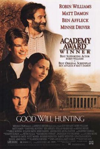 Good Will Hunting Movie Poster Print