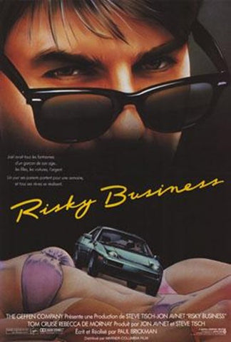 Risky Business Movie Poster Print
