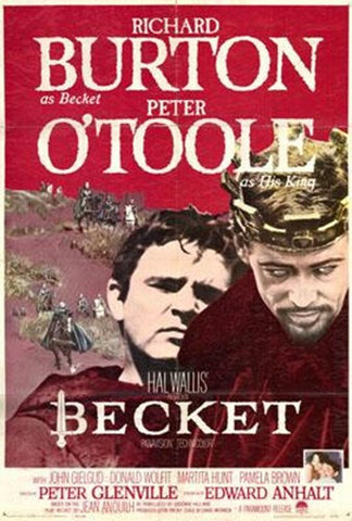 Becket Movie Poster Print
