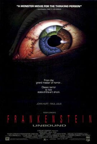Frankenstein Unbound Movie Poster Print