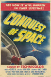 Conquest of Space Movie Poster Print