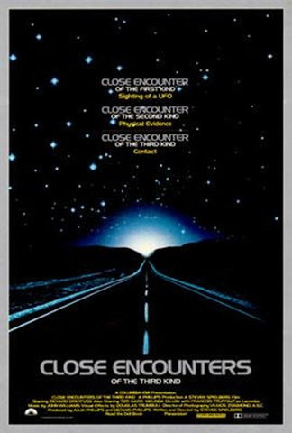 Close Encounters Of The Third Kind Movie Poster Print