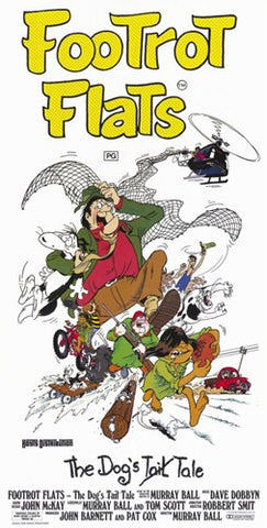 Footrot Flats: the Dog's Tale Movie Poster Print