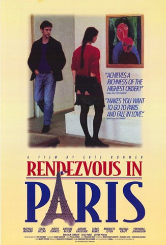 Rendezvous in Paris Movie Poster Print