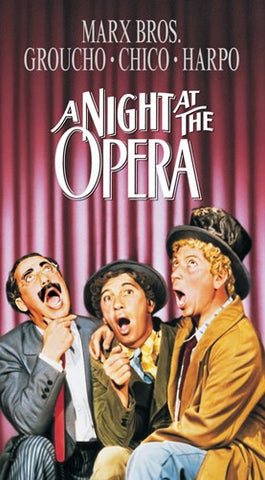 A Night At The Opera Movie Poster Print