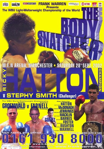 Ricky  vs Stephy Smith Hatton Movie Poster Print