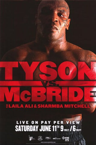 Mike Tyson vs Kevin McBride Movie Poster Print