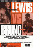 Lennox Lewis vs Frank Bruno Movie Poster Print