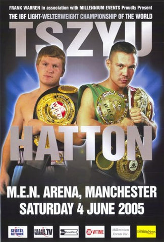 Kostya Tszyu vs Ricky Hatton Movie Poster Print