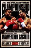 Pretty Boy Floyd Mayweather vs Jose Luis Castillo Movie Poster Print