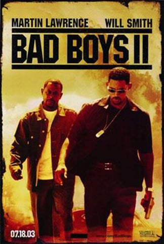 Bad Boys II Movie Poster Print