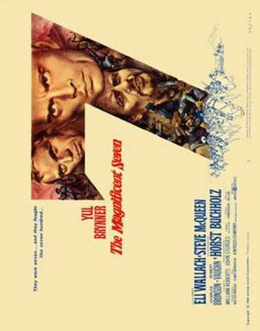 The Magnificent Seven Movie Poster Print