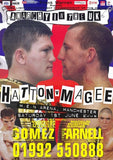 Ricky Hatton vs. Eamonn Magee Movie Poster Print