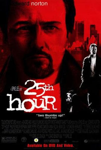 25Th Hour Movie Poster Print