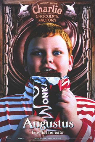 Charlie and the Chocolate Factory Movie Poster Print
