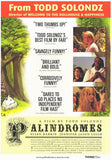 Palindromes Movie Poster Print