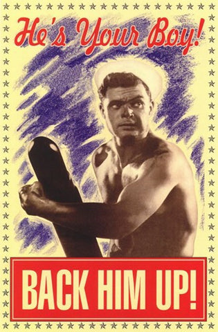 Back Him Up! Movie Poster Print