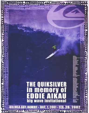 Quiksilver Big Wave Invitational Movie Poster Print