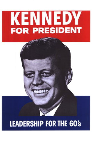Kennedy For President Movie Poster Print