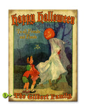 Happy Halloween to all Friends and all Fiends Wood 23x31