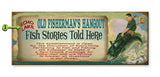 Fish Stories Metal 17x44