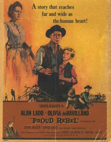 Proud Rebel Movie Poster Print