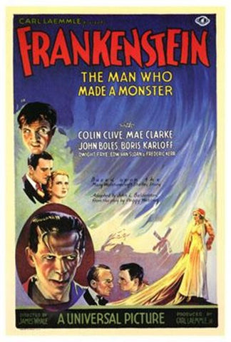 Frankenstein Movie Poster Print