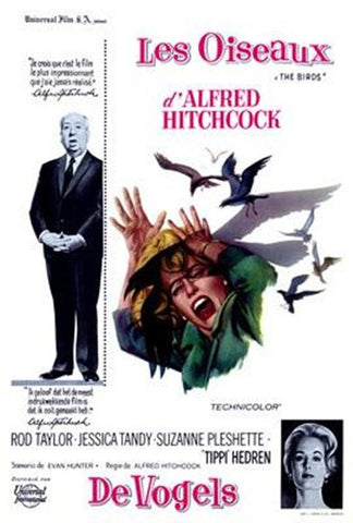 The Birds Movie Poster Print