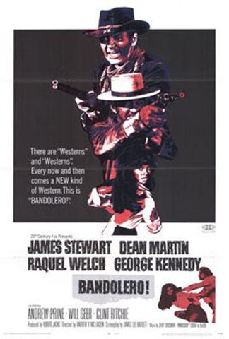 Bandolero Movie Poster Print