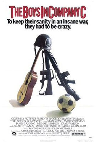 The Boys In Company C Movie Poster Print